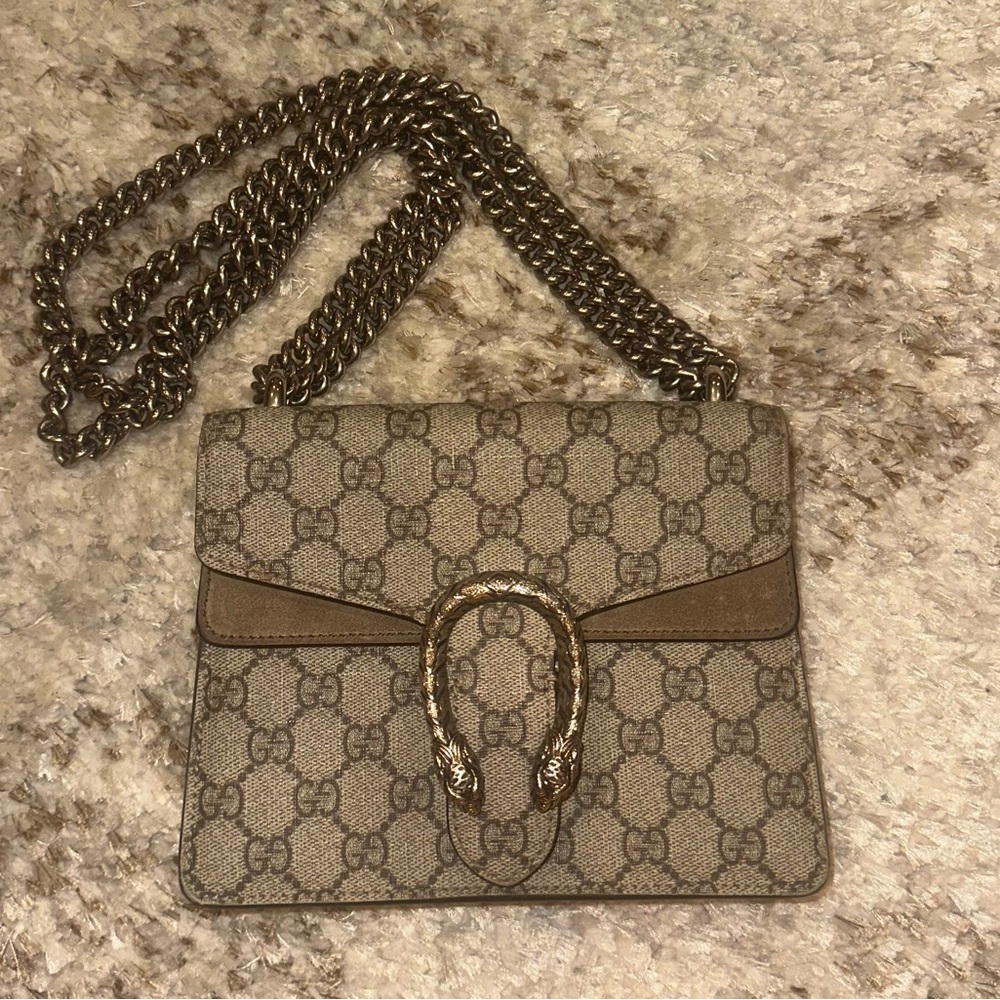Gucci GG Supreme Dionysus Mini Shoulder Bag
